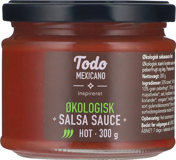 Todo Salsa Sauce Hot Øko
