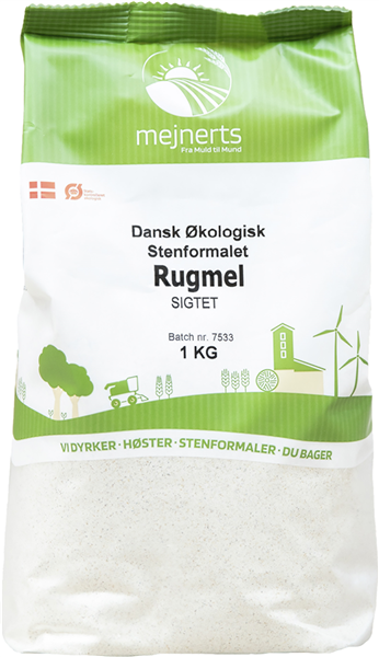 Mejnerts Rugmel Sigtet Øko – produktbillede