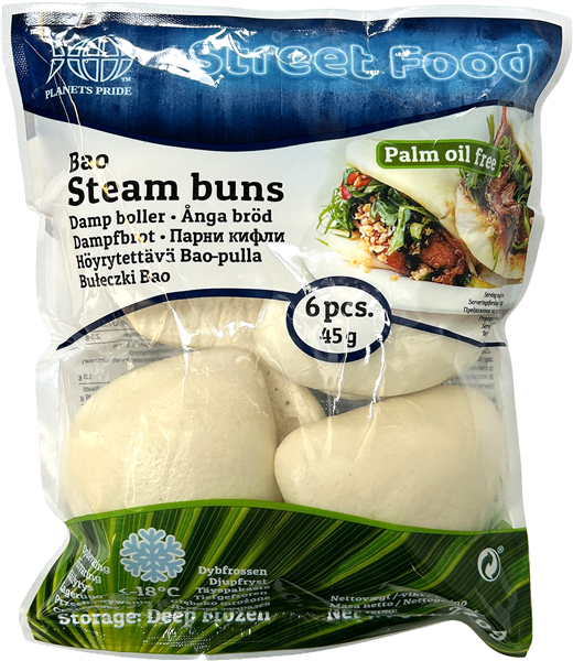 Bao Damp Boller Hvide