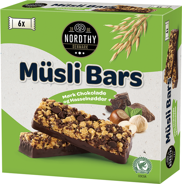 Nordthy Müsli Bar Hasselnød