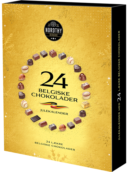 Julekalender Belgiske Chokolader