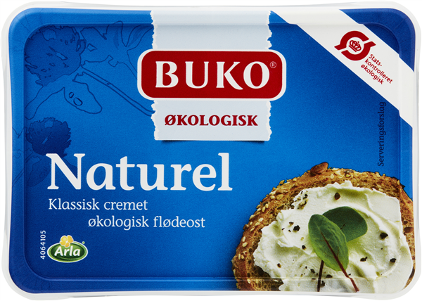 Buko Flødeost Naturel Øko