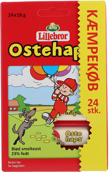 Lillebror Ostehaps 24-pak