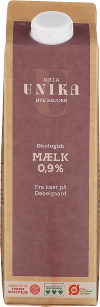 Unika Mælk 0,9% Øko