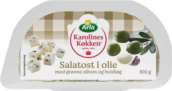 Arla Karolines Køkken Salatost Olie Oliven