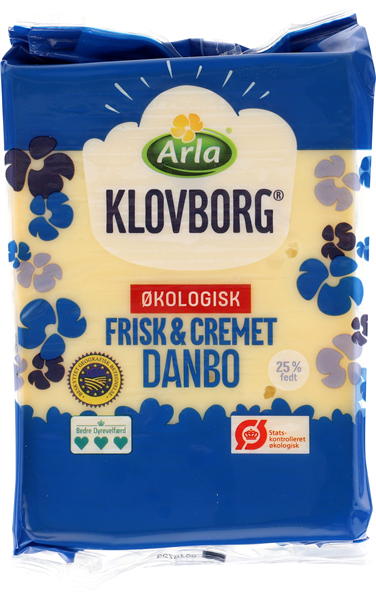 Klovborg Danbo 45+ Ml Øko
