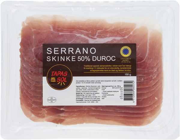 Deli Serrano Skinke Duroc
