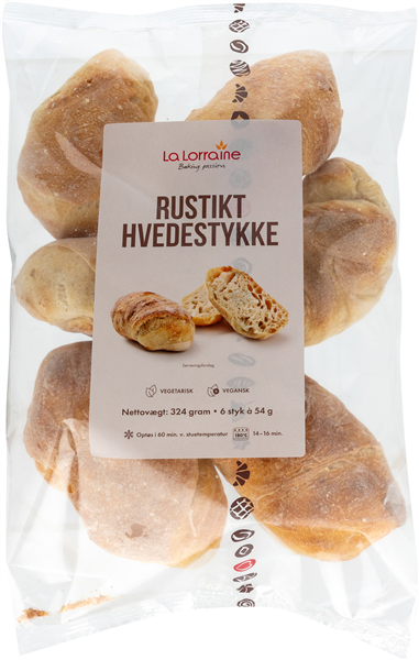 Rustikt Hvedestykke