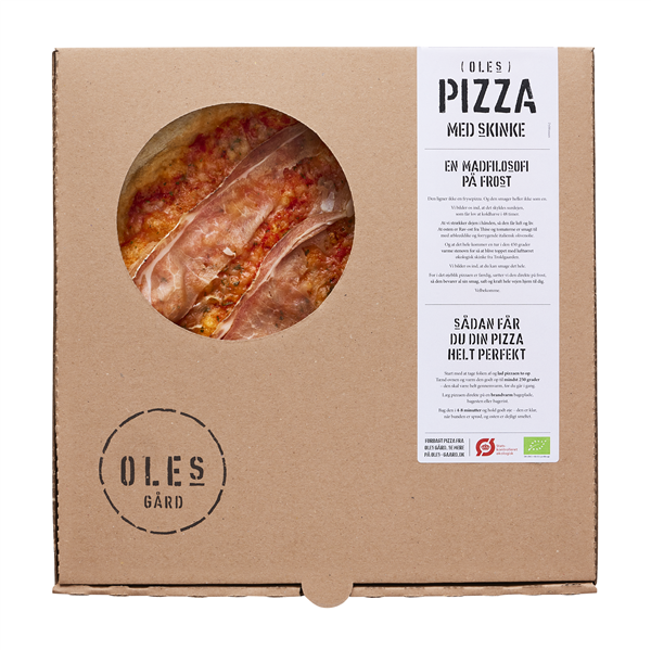 Oles Pizza Skinke Øko