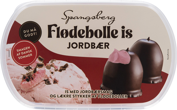 Spangsberg Jordbær Is