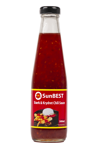 Sun.stærk/kryd Chilisauce – produktbillede