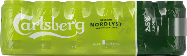 Carlsberg Nordlyst 18-pk