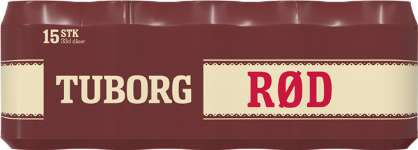 Tuborg Rød 4,3% 15-pak