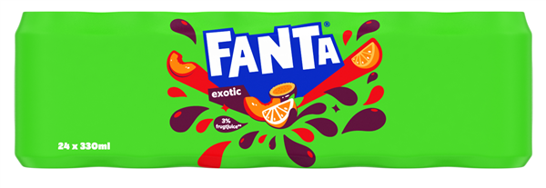 Fanta Exotic 24-Pak Ds 1/4
