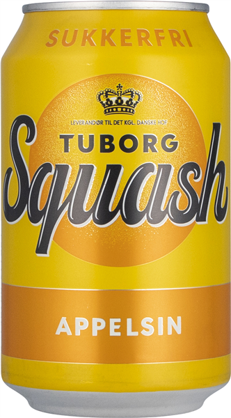 Tuborg Squash Appelsin Sf