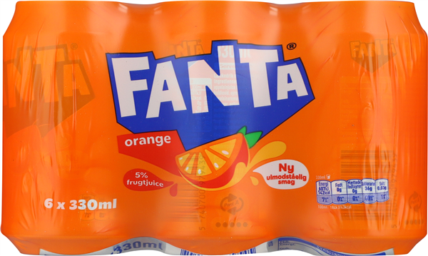 Fanta Orange 6X33 Cl Ds