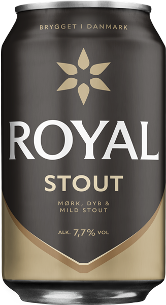 Royal Stout 7,7% – produktbillede