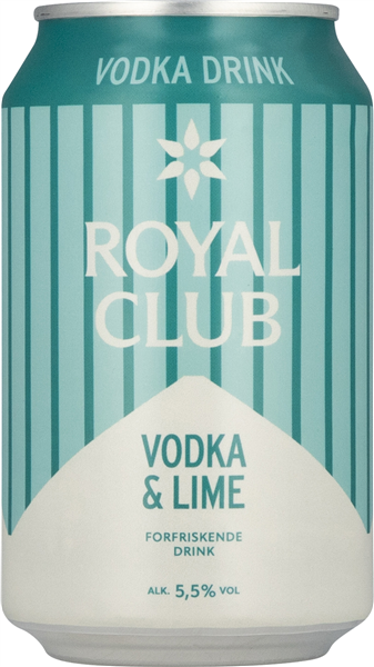 Royal Club Vodka/lime
