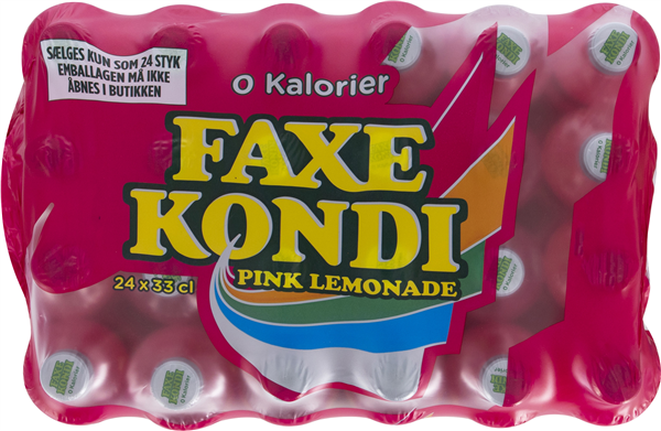 Faxe Kondi Pink 0 Kalorier 24-pak
