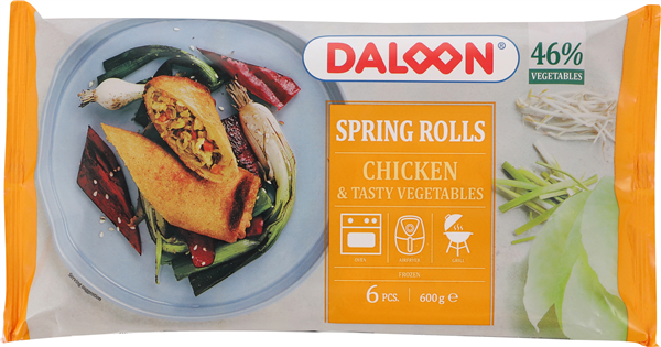 Spring Rolls Med Kylling