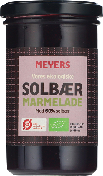 Solbær Marmelade Øko