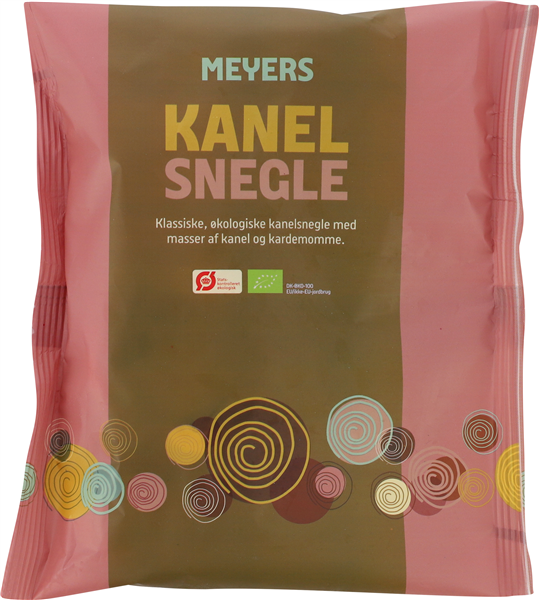 Kanelsnegl 4 Stk Øko