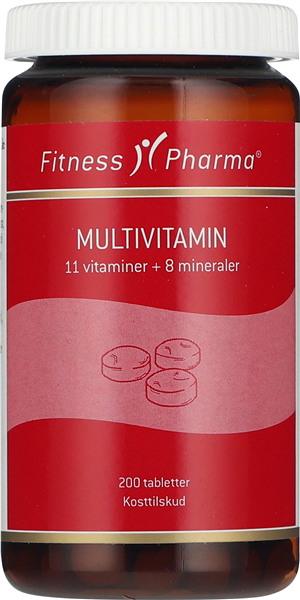 Fitness Pharma Multivitami – produktbillede