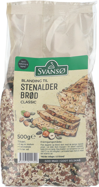 Svansø Stenalderbrød Blan.