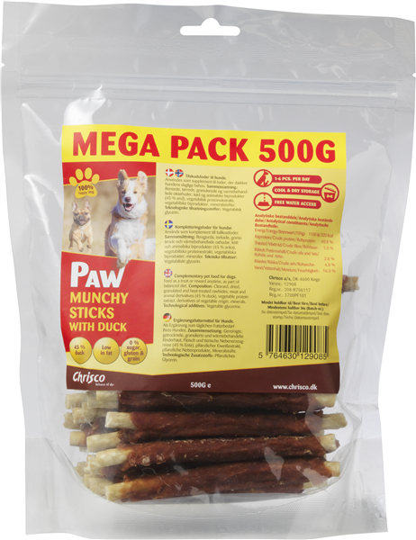 Chrisco Paw Duck Munchy Sticks