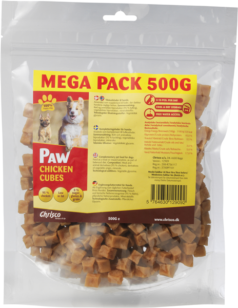 Paw Kylling Cubes – produktbillede