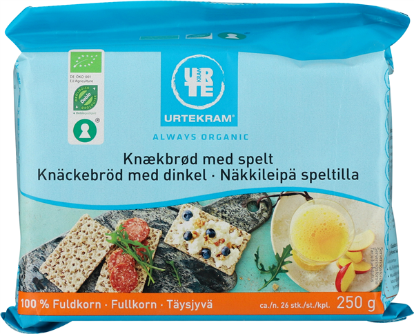 Urt. Fuldk. Knækbrød Øko