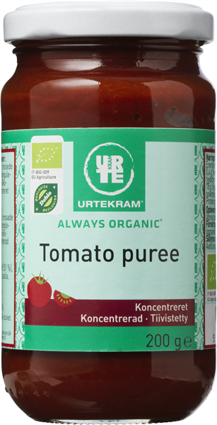 Urt. Tomatpure Øko – produktbillede