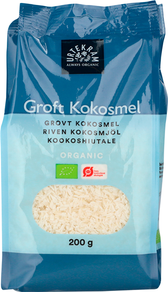 Groft kokosmel øko