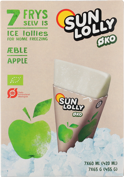 Sun Lolly Æble Øko