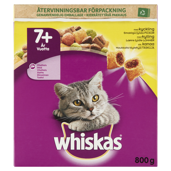 Whiskas 7+ Kylling