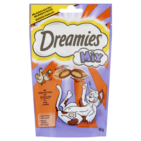 Dreamies Mix Kylling & And