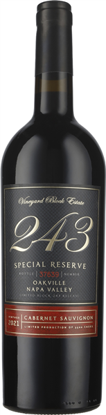 Napa Cab. 243 Res. 21 15% – produktbillede