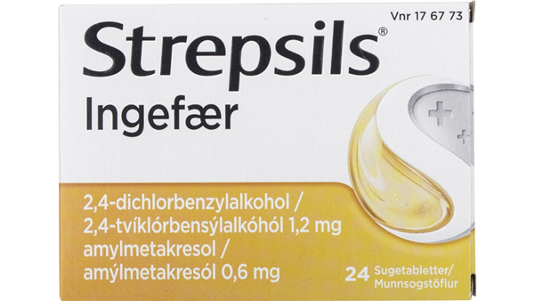 Strepsils Ingefær Tablet