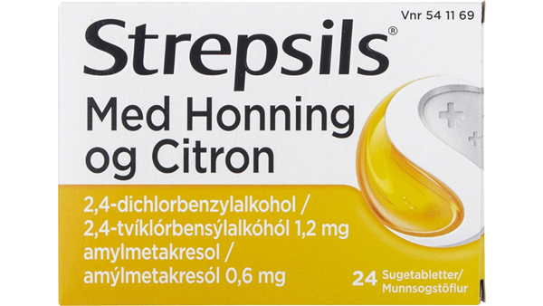 Strepsils Honning/Citron