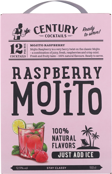 Century Cocktails Raspberry Mojito 12,5%