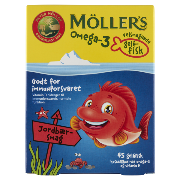 Møllers Omega-3 Fisk Jordb