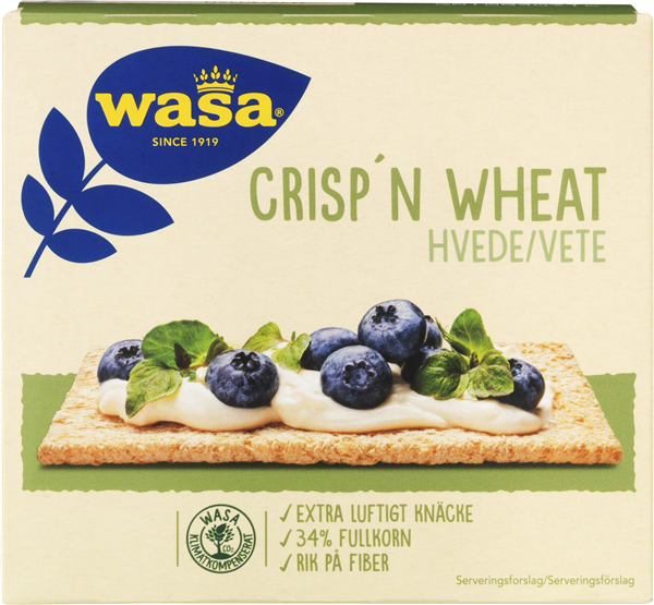 Wasa Knækbrød Crisp Wheat