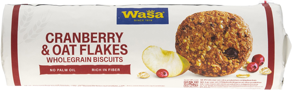 Wasa Cranberry/Oat Biscuit