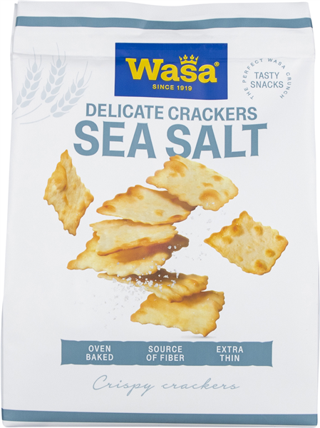 Wasa Delicate Cracker Salt – produktbillede