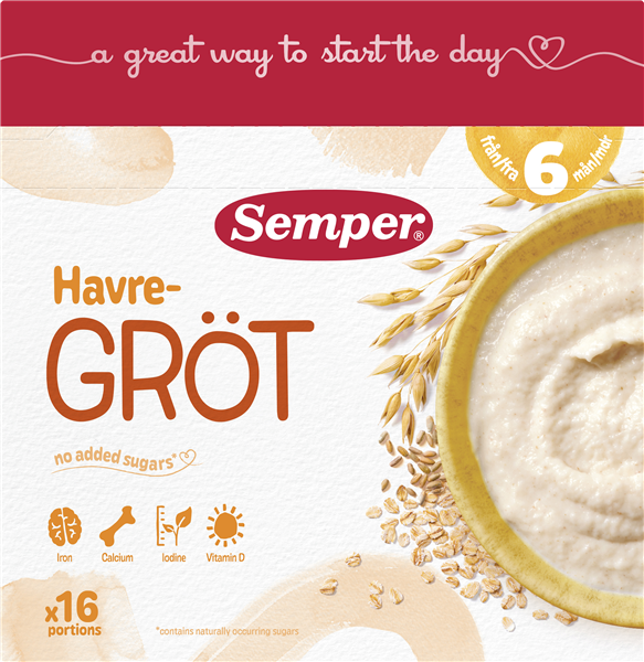 Semper Havregrød 6M