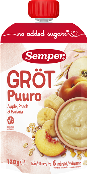 Semper Grød Smoothie Æble