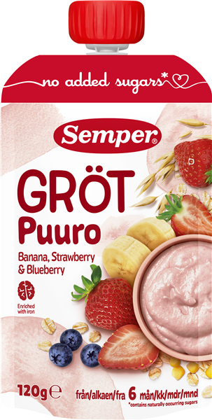 Semper Grød J.bær Pouch
