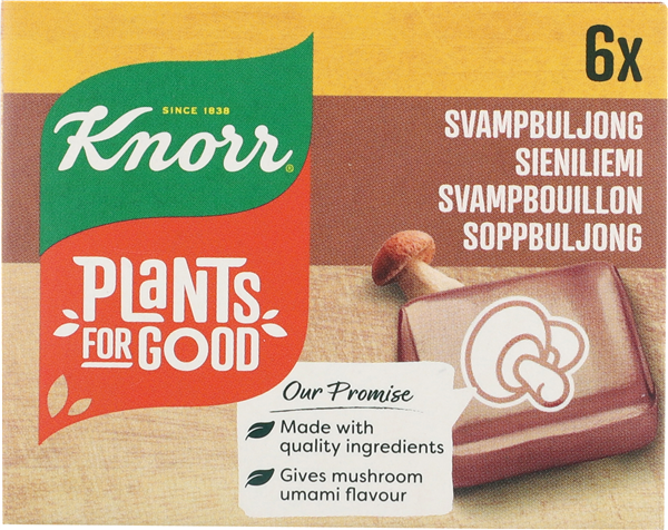 Knorr Bouillon Mushroom – produktbillede