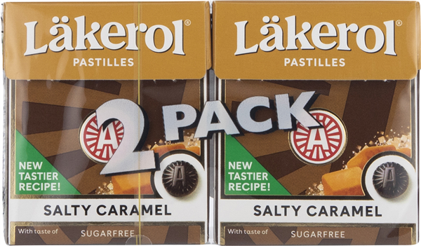 Lakerol Salty Caramel 2-pk – produktbillede