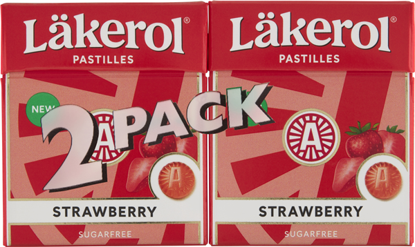 Lakerol Strawber 2-Pk